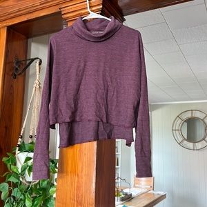 Xs American Eagle Cropped Turtle neck sweater